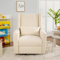 Abigail fabric power swivel glider recliner discount